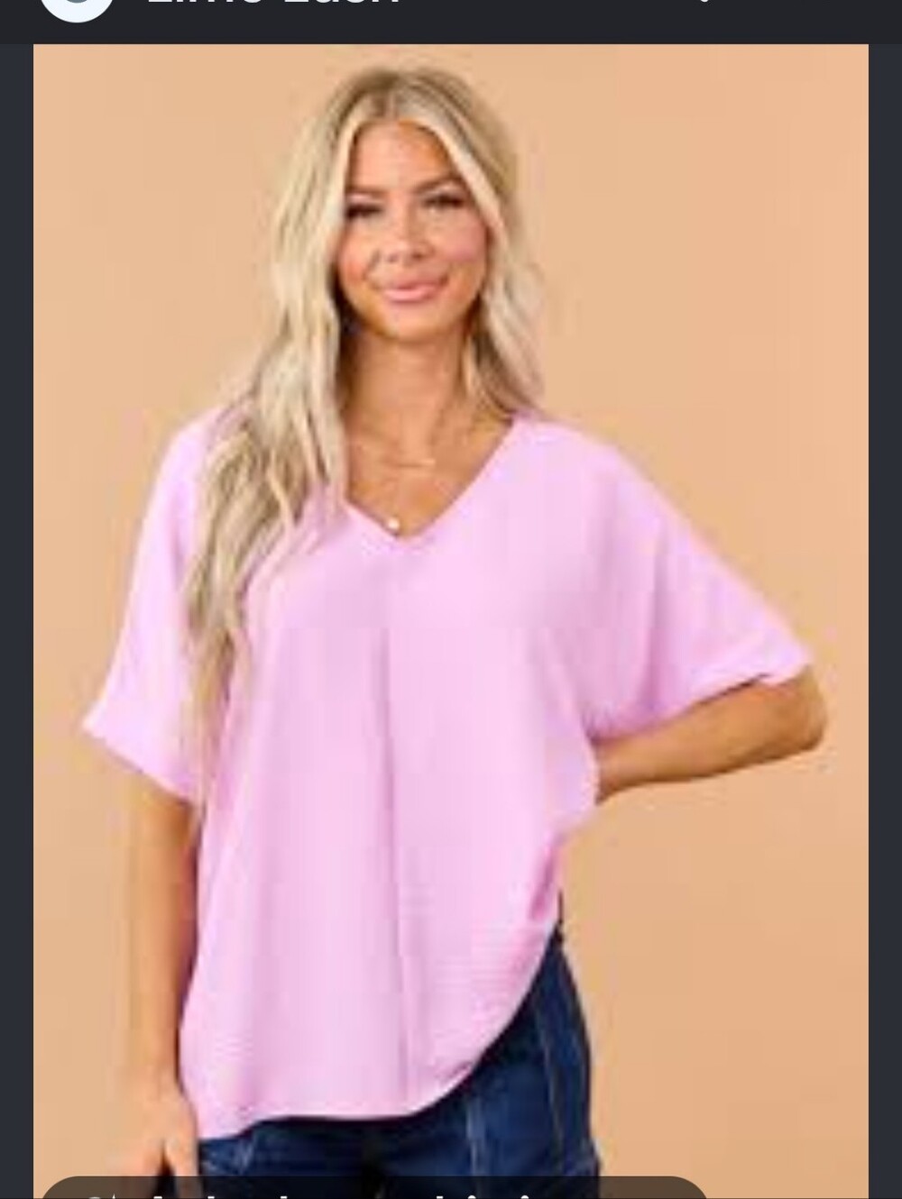 🌸 Zenana Woven Airflow Dolman V-Neck Short Sleeve Top - Women's Size 3X